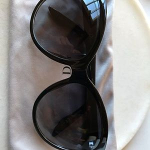 Christian Dior sunglasses.
